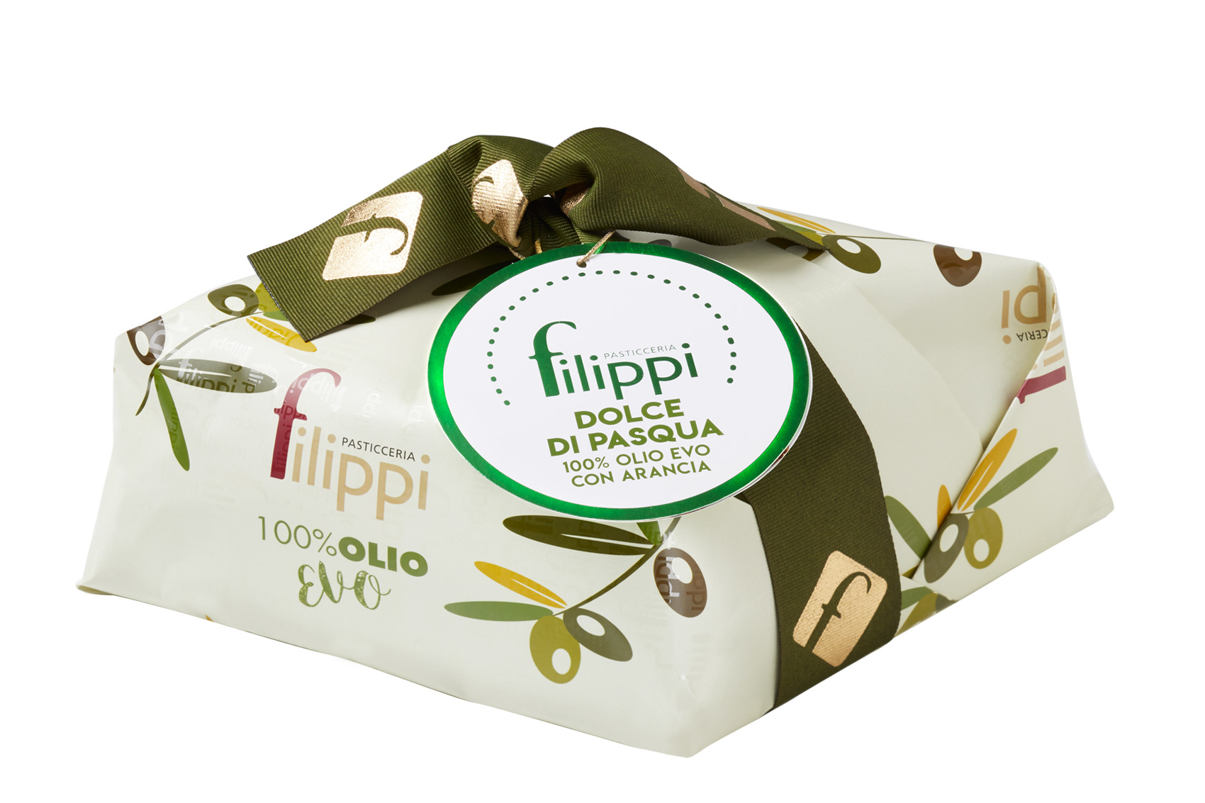 Pasticceria Filippi Dolce di Pasqua 100% Olio Evo con Arancia (1000g)