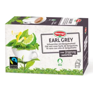 MORGA Earl Grey Tee Fairtrade Bio (20er Pack)