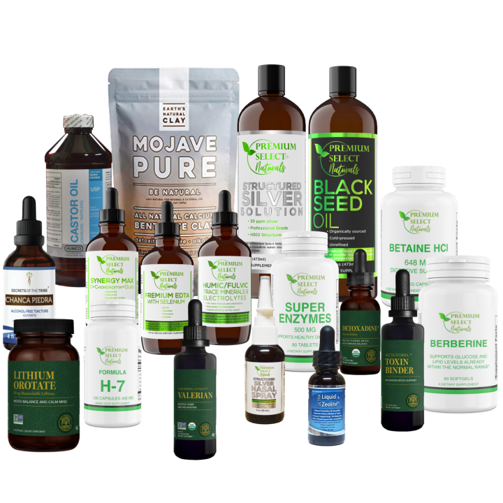 Basic Starter Kit w/Zeolite & Valerian - Basic Starterkit mit Zeolith und Baldrian