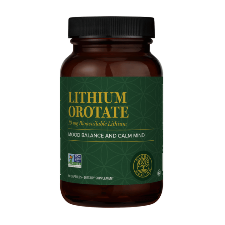 Global Healing Lithium Orotate (60 Portionen)