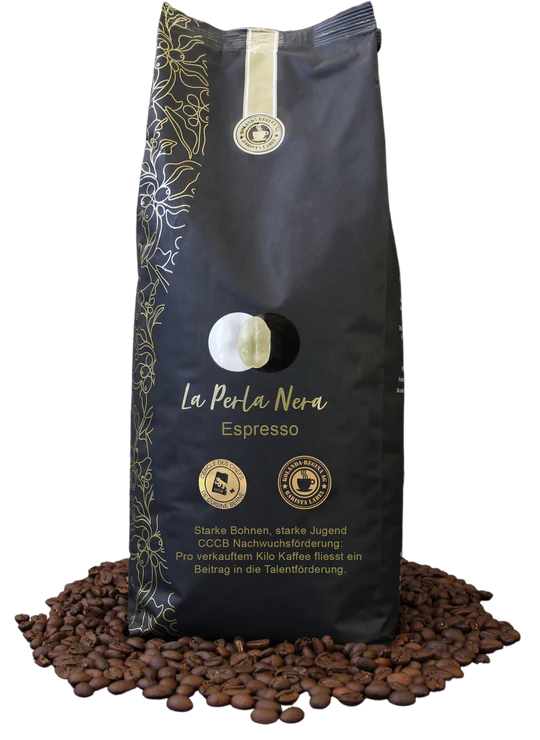 Kaffee REGINA La Perla Nera Espresso CCCB (1kg)