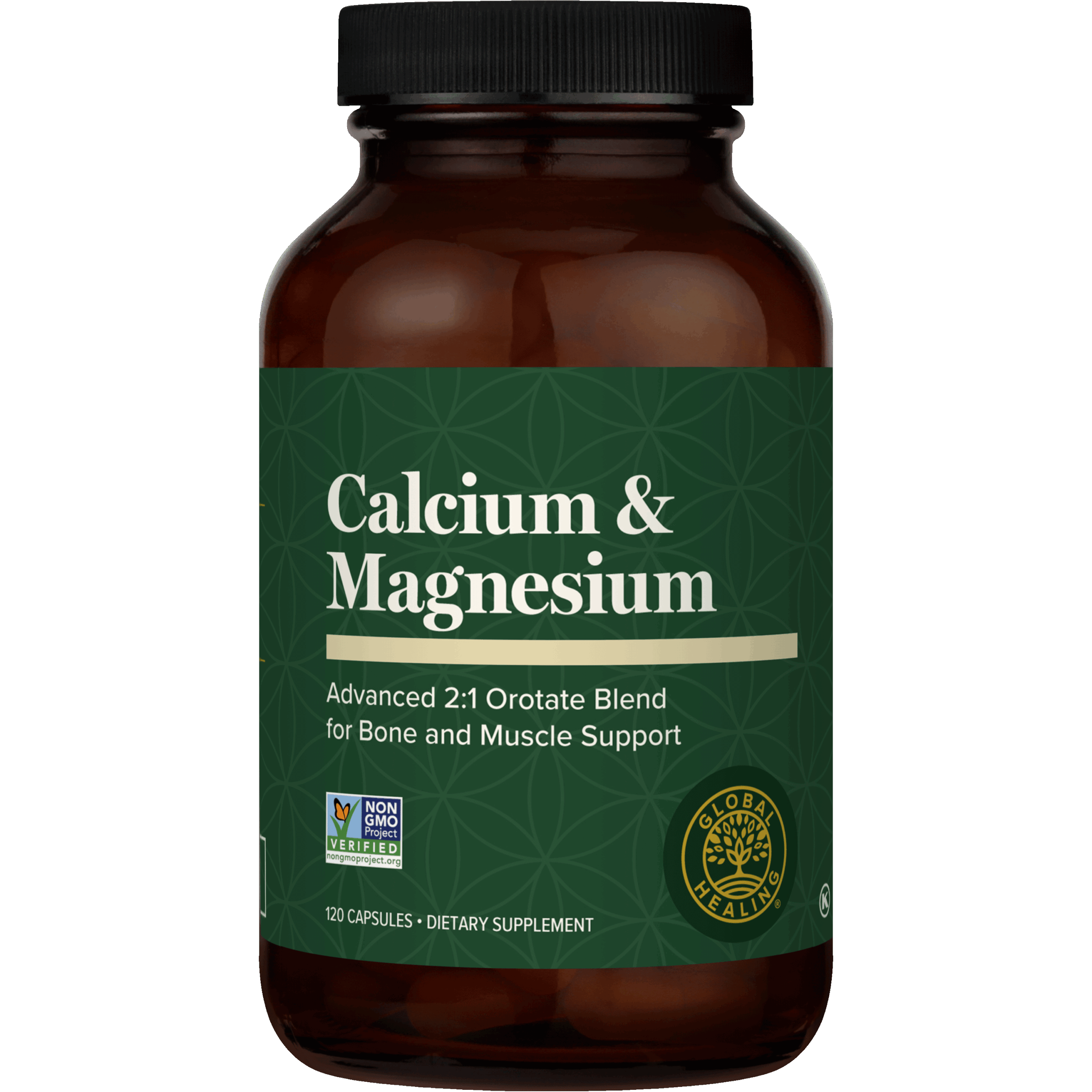 Global Healing Calcium & Magnesium (120 Kapseln)
