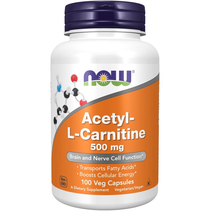NOW Foods - Acetyl-L-Carnitine (100 Kapseln)