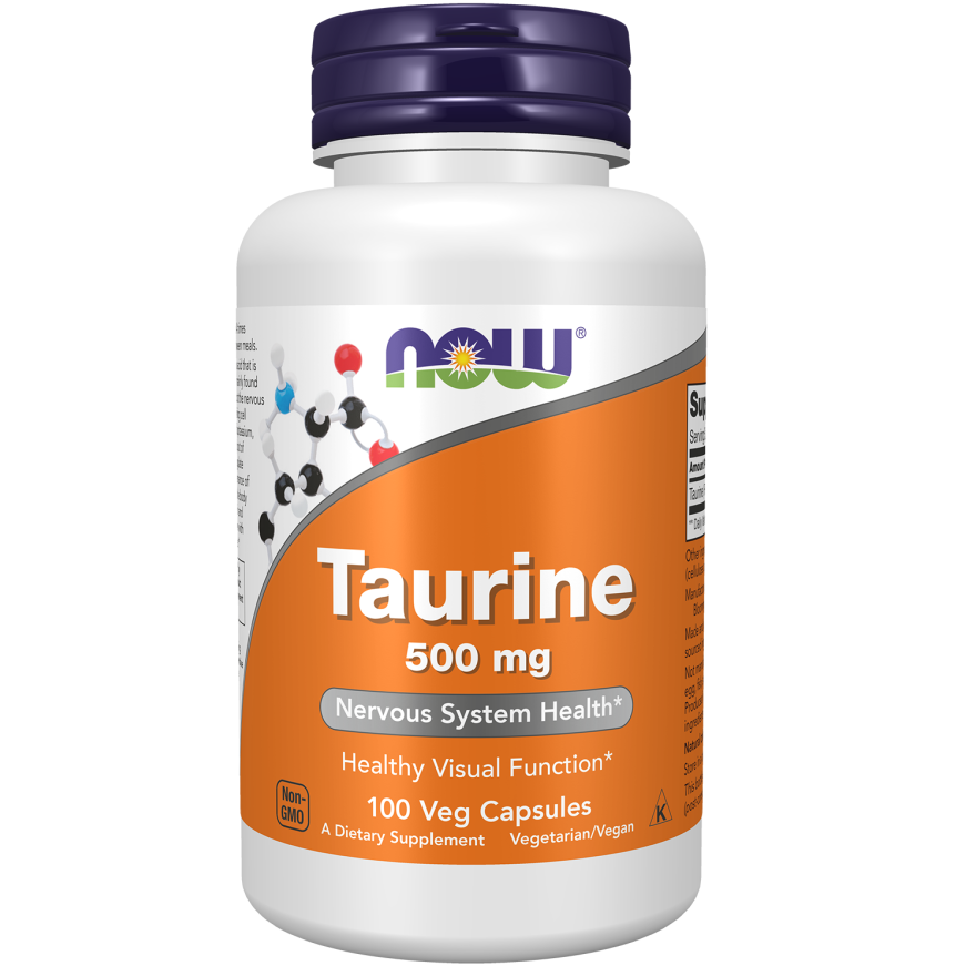 NOW Foods - Taurine (100 Kapseln)