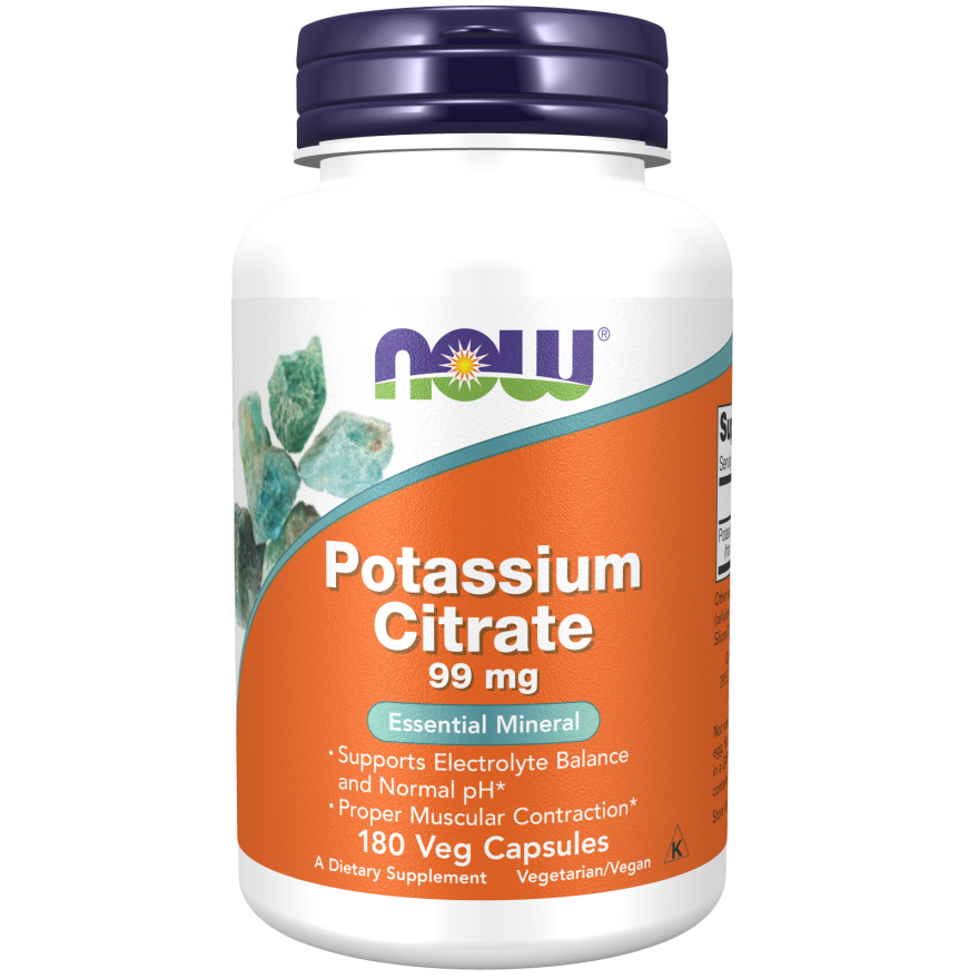 NOW Foods - Potassium Citrate (180 Kapseln)