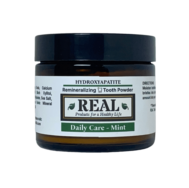 REAL - Daily Care Mint Tooth Powder 50g